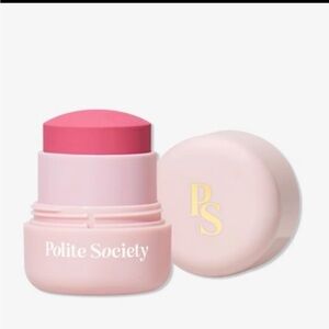 Polite Society Blush Pops Cream Blush Stick in London Dusty Pink BNIB